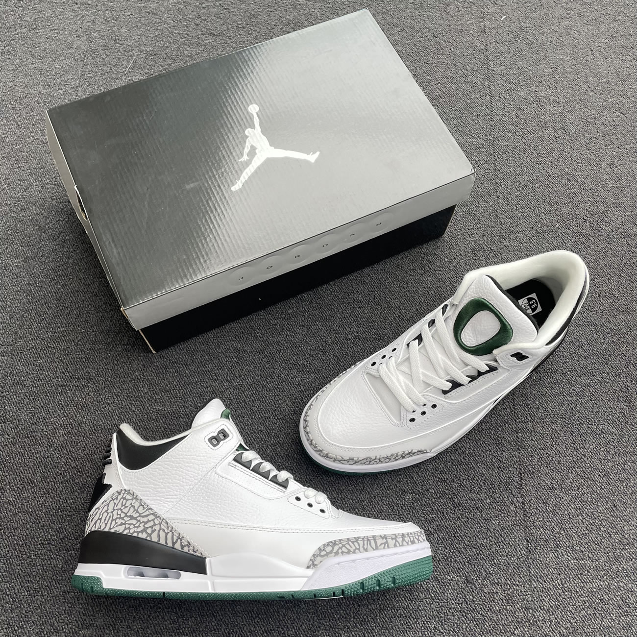 Air Jordan 3 Retro Oregon Ducks Pit Crew White H011 Mnjdls 594 282233 Y3 (9) - newkick.vip